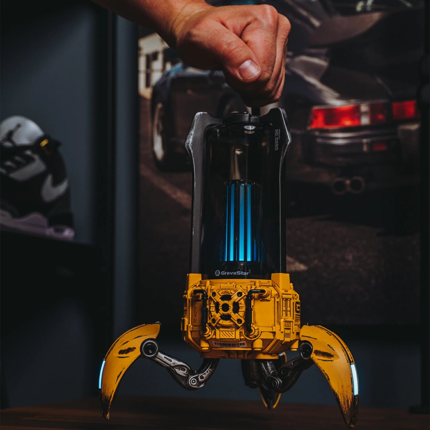 Supernova Bluetooth Speaker - War Damaged Yellow