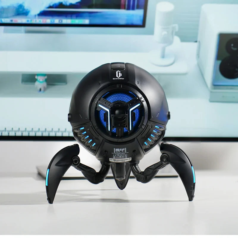 GravaStar Mars Pro Gaming-Lautsprecher Set-Kampfgelb-Schwarz