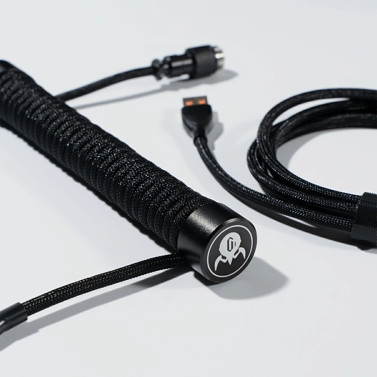 GravaStar Spiral Aviator USB Cable – Black