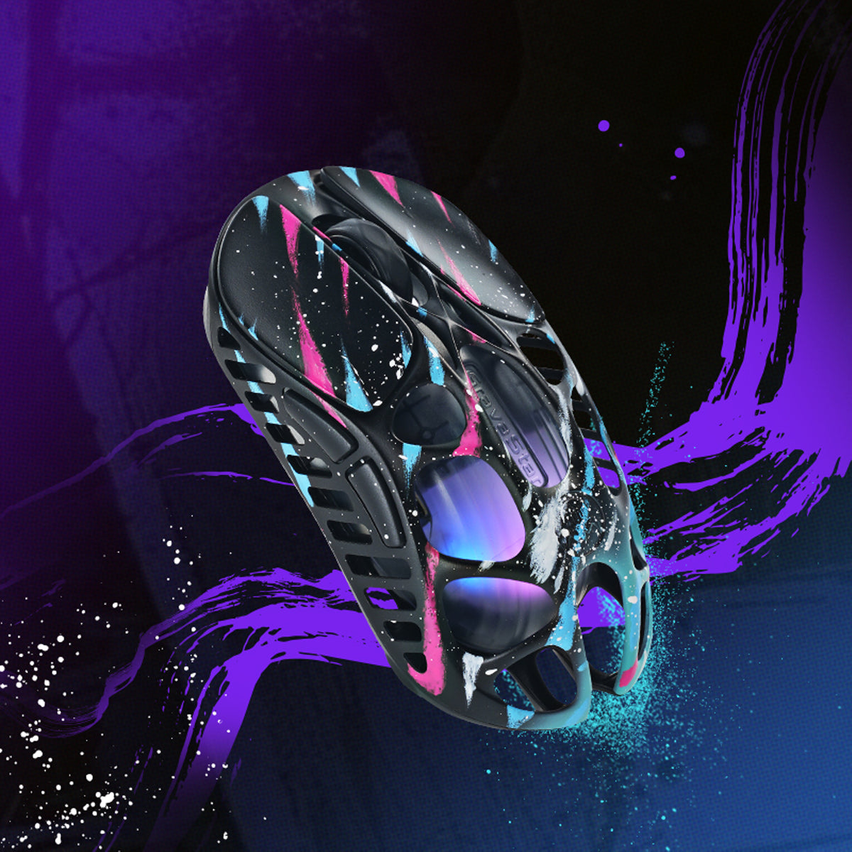 GravaStar 8000Hz Ultra-Schnelles Hall-Effekt Gaming-Komplettset - Neon-Graffiti Sonderedition