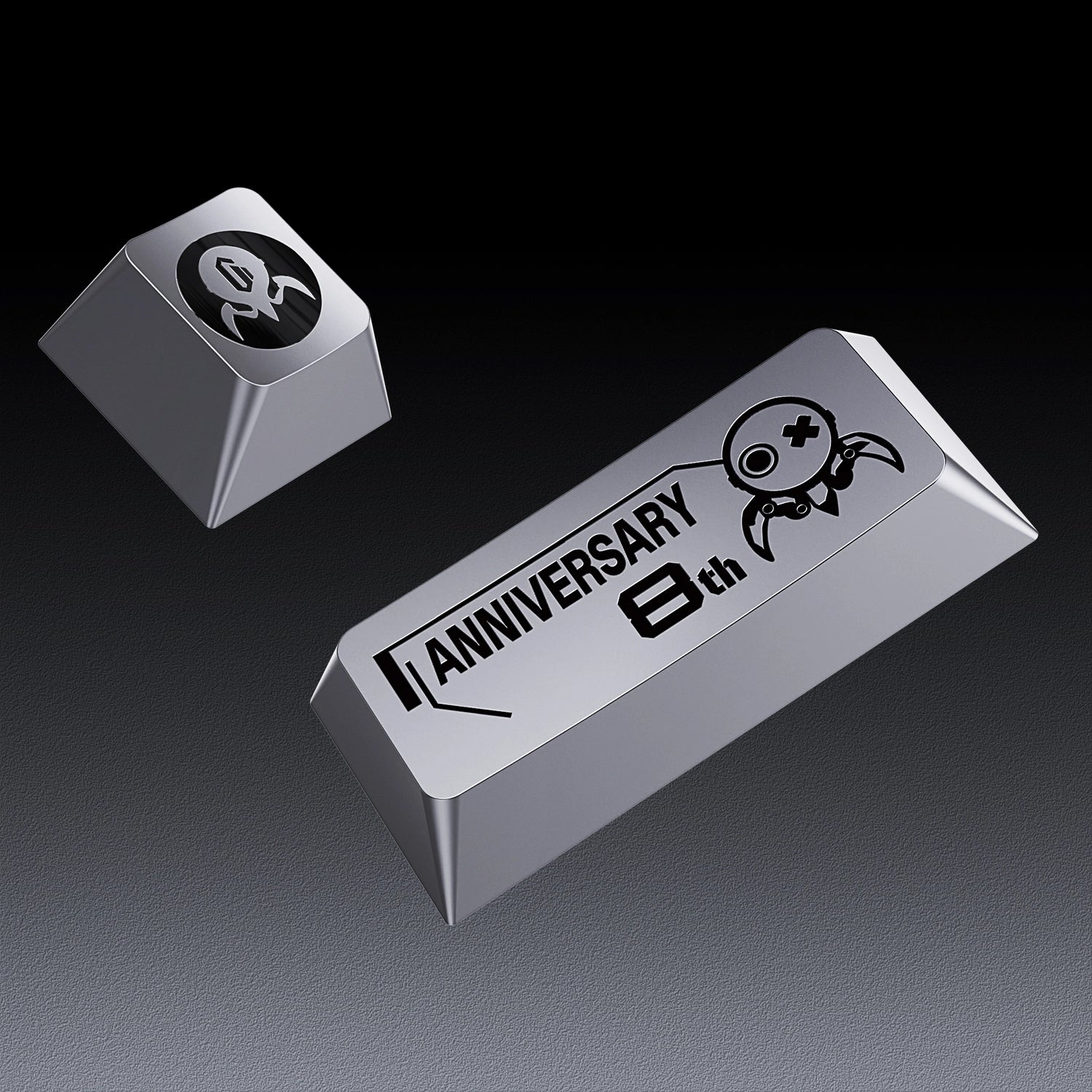 GravaStar 8. Jubiläums-Metallkeycap – Exklusives Gratisgeschenk