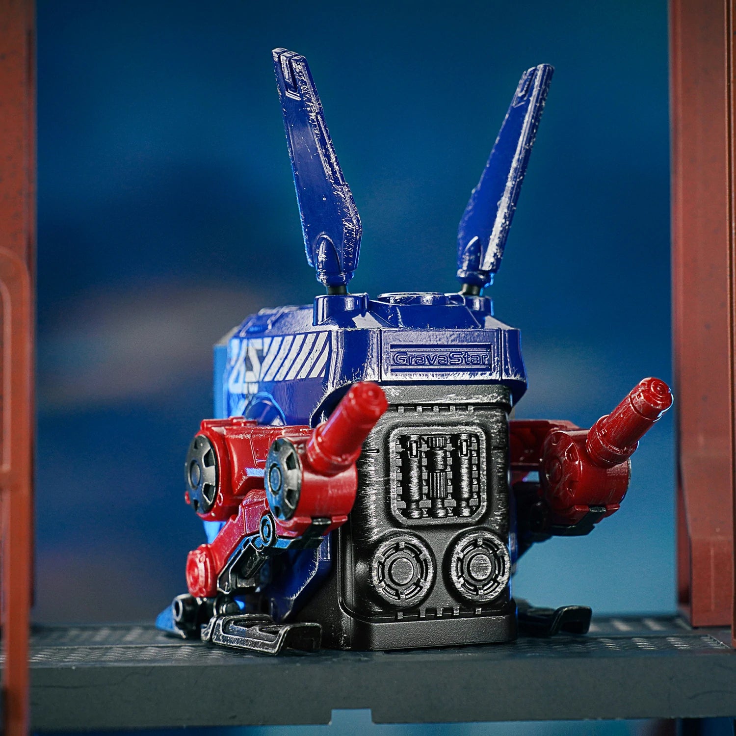 Alpha65 GaN-65W-Schnellladegerät – Kampfblau