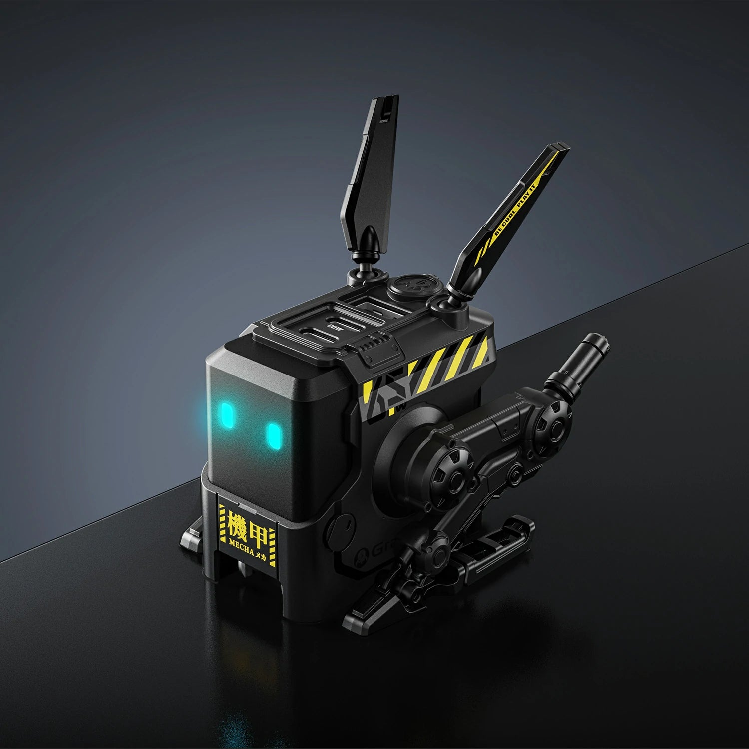 Alpha65 GaN 65W Fast Charger – Dark Grey