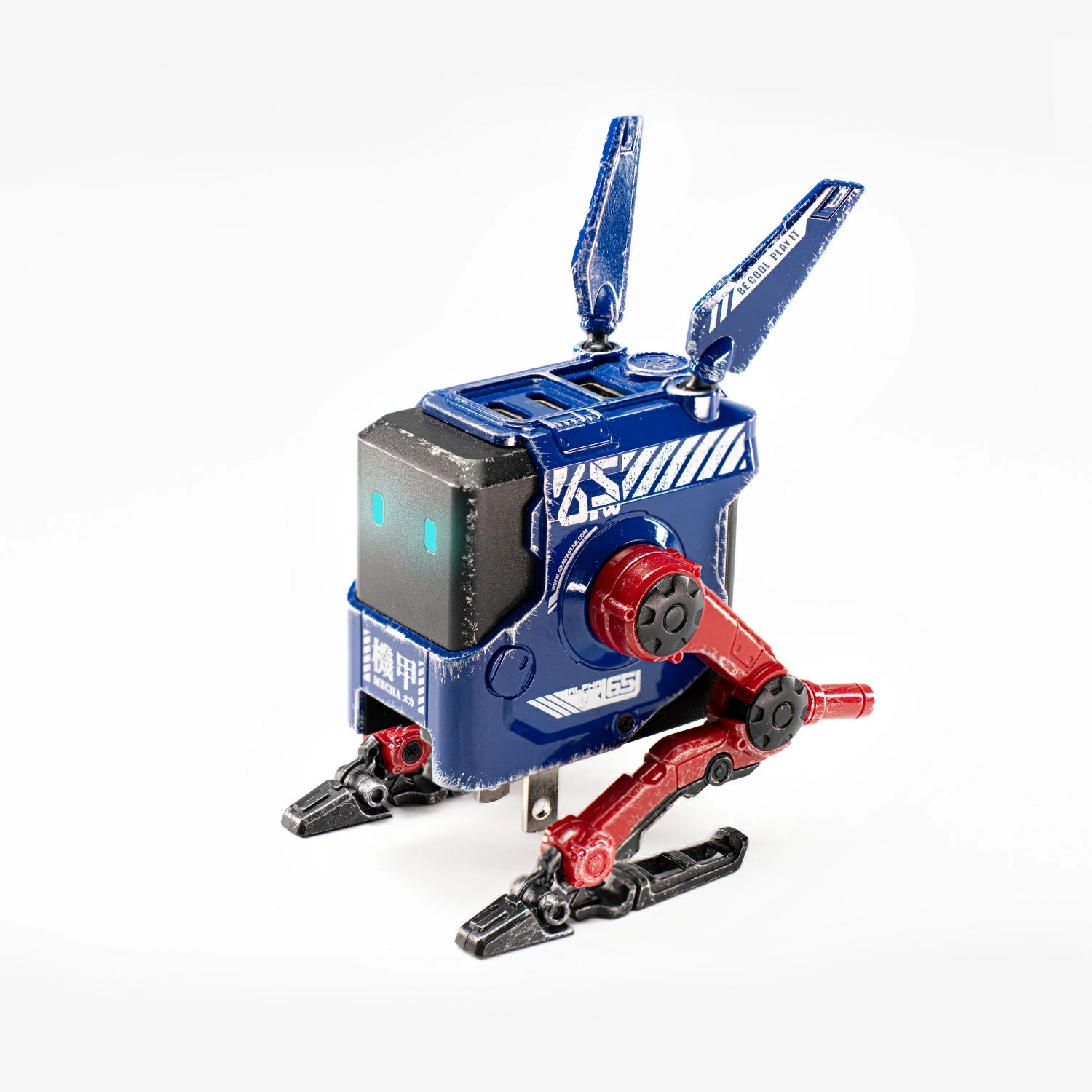 Alpha65 GaN-65W-Schnellladegerät – Kampfblau