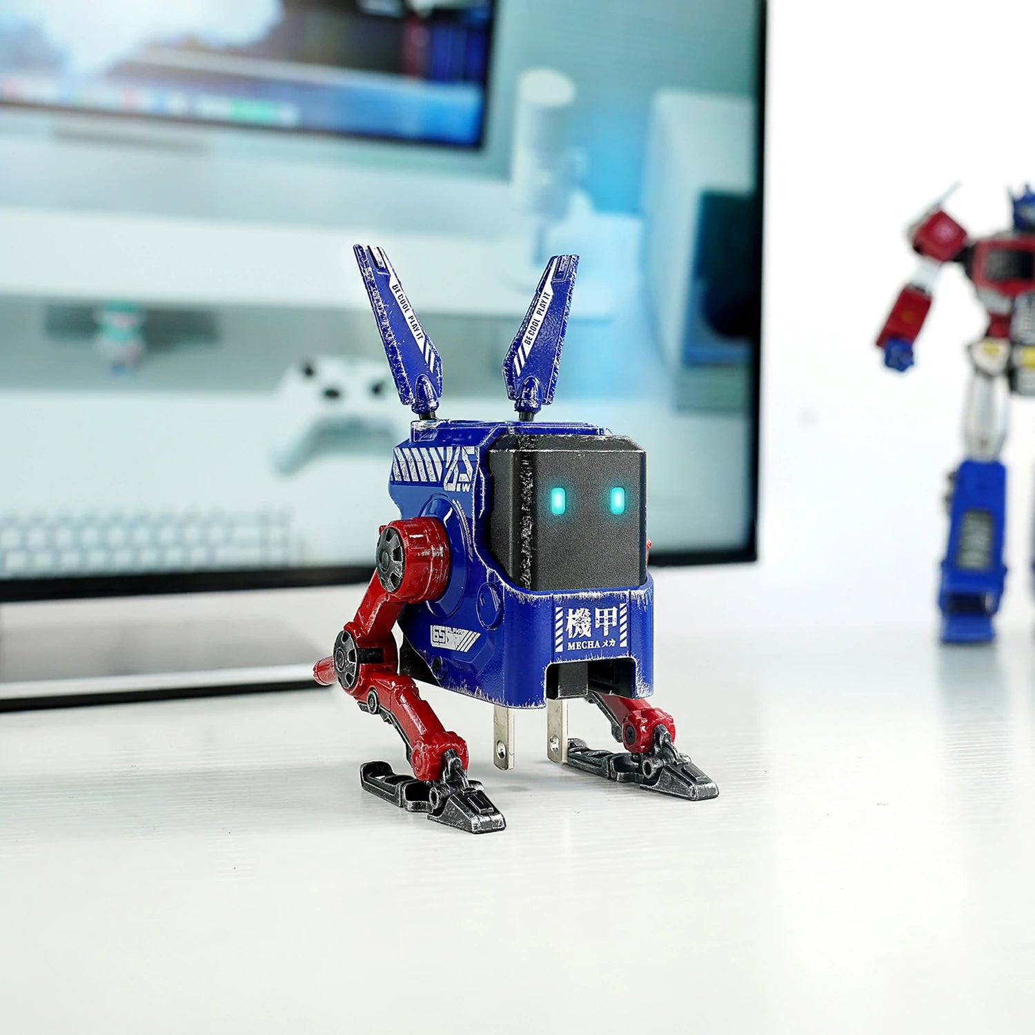 Alpha65 GaN-65W-Schnellladegerät – Kampfblau