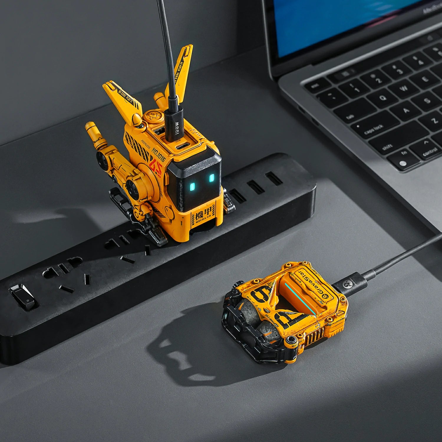 Alpha65 GaN-65W-Schnellladegerät – Kampfgelb-Sonderedition