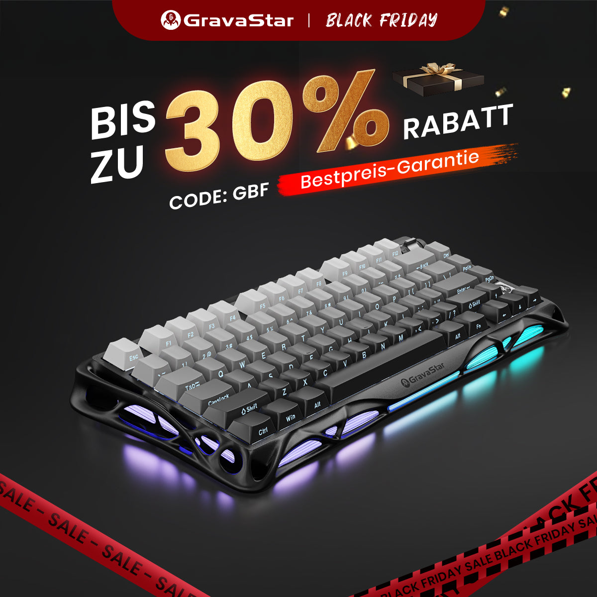 Mercury K1 – Verlauf-Schwarz