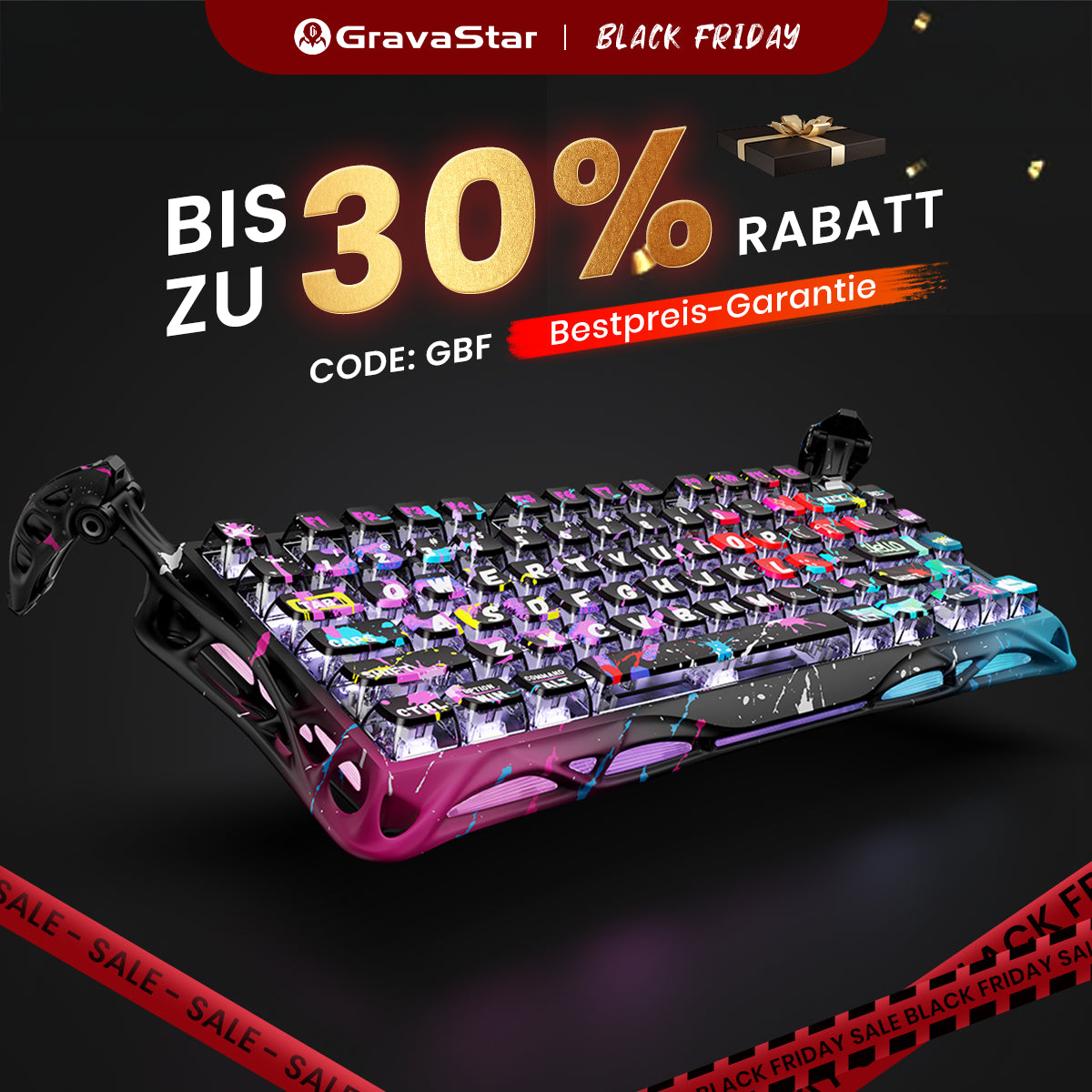 Mercury V75 Pro – Neon-Graffiti Sonderedition