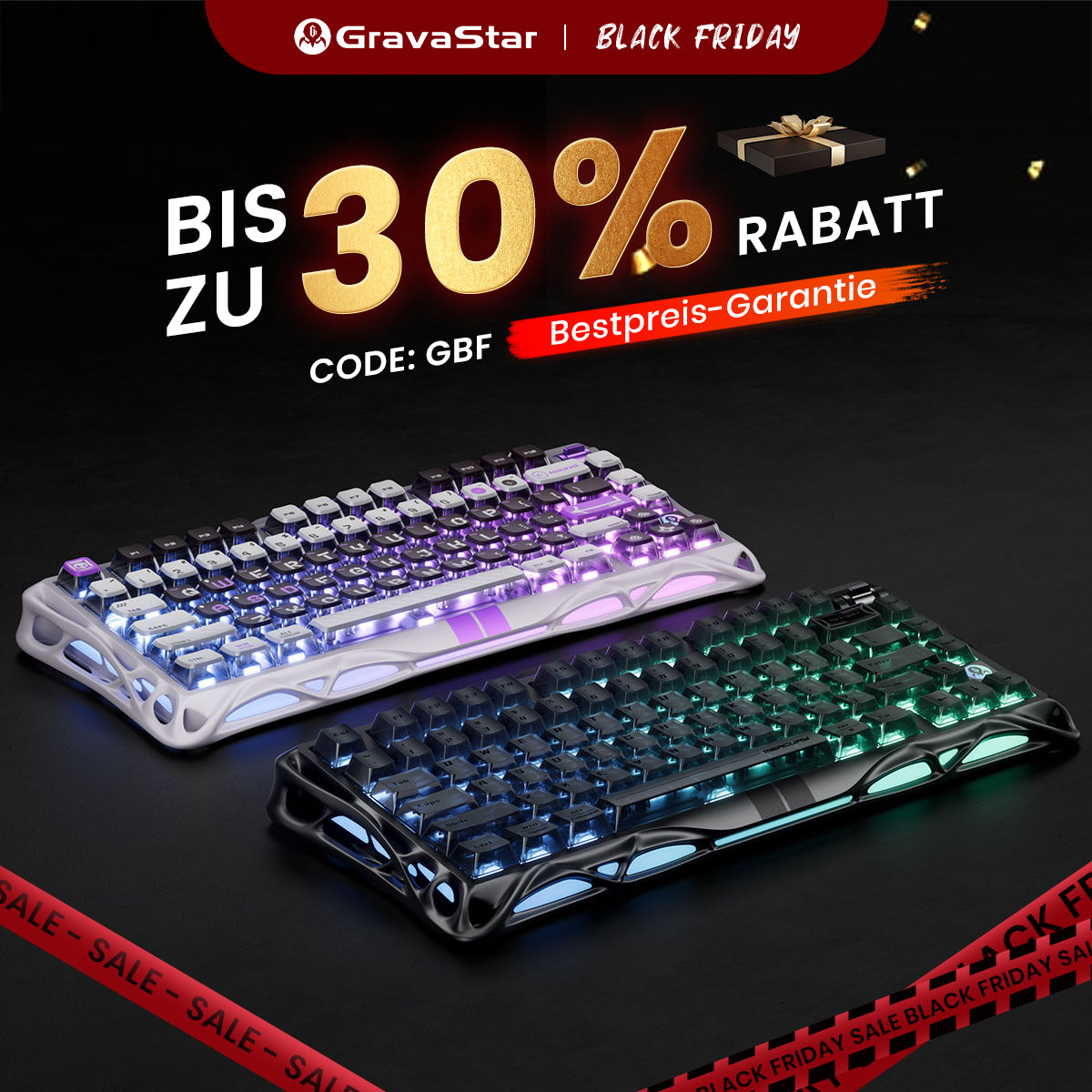 Mercury V75 – Stealth-Schwarz/Mecha-Grau