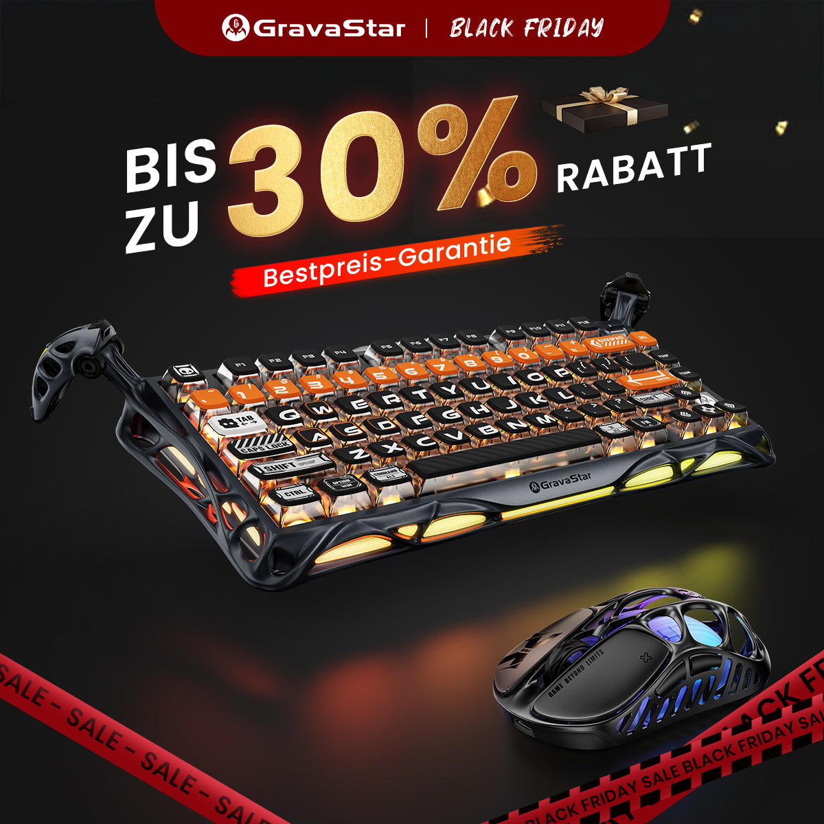 GravaStar Ultimate-Gaming-Set – Cyberlicht