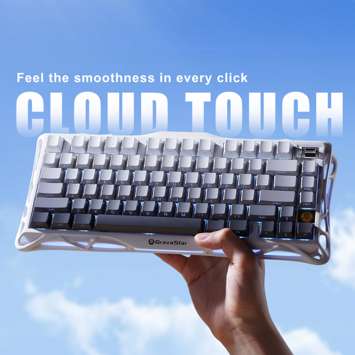 Mercury K1 Gaming-Tastatur – Verlauf-Weiß
Stilvolle 75% mechanische Gaming-Tastatur in elegantem Verlauf-Weiß mit Gradient-Design und RGB-Beleuchtung
Erleben Sie Gaming in seiner reinsten Form mit der Mercury K1 in elegantem Verlauf-Weiß. Diese stilvolle Gaming-Tastatur vereint minimalistisches Gradient-Design mit professioneller Performance – perfekt für deutsche Gamer, die Wert auf Ästhetik und Funktionalität legen.