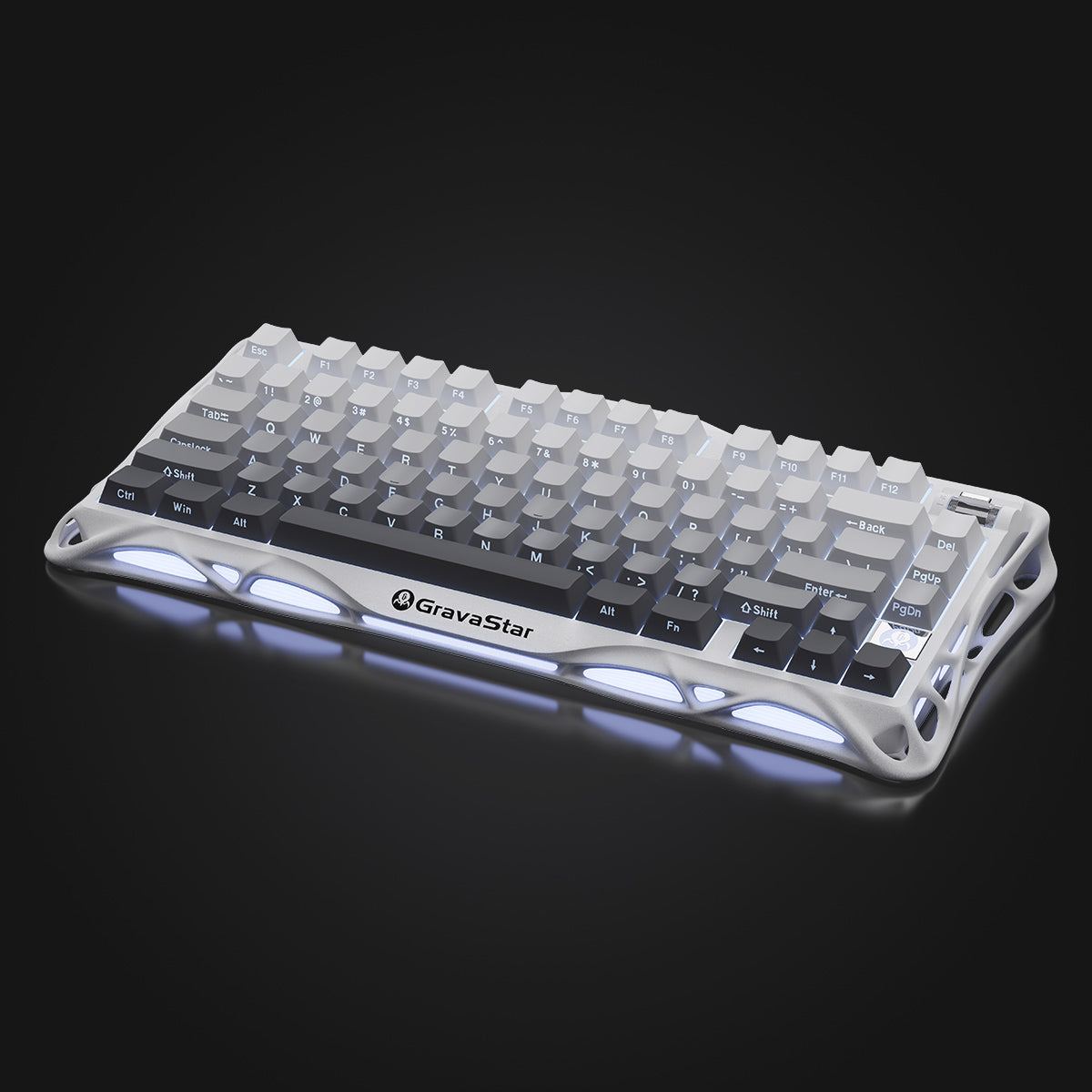 Mercury K1 Gaming-Tastatur – Verlauf-Weiß
Stilvolle 75% mechanische Gaming-Tastatur in elegantem Verlauf-Weiß mit Gradient-Design und RGB-Beleuchtung
Erleben Sie Gaming in seiner reinsten Form mit der Mercury K1 in elegantem Verlauf-Weiß. Diese stilvolle Gaming-Tastatur vereint minimalistisches Gradient-Design mit professioneller Performance – perfekt für deutsche Gamer, die Wert auf Ästhetik und Funktionalität legen.