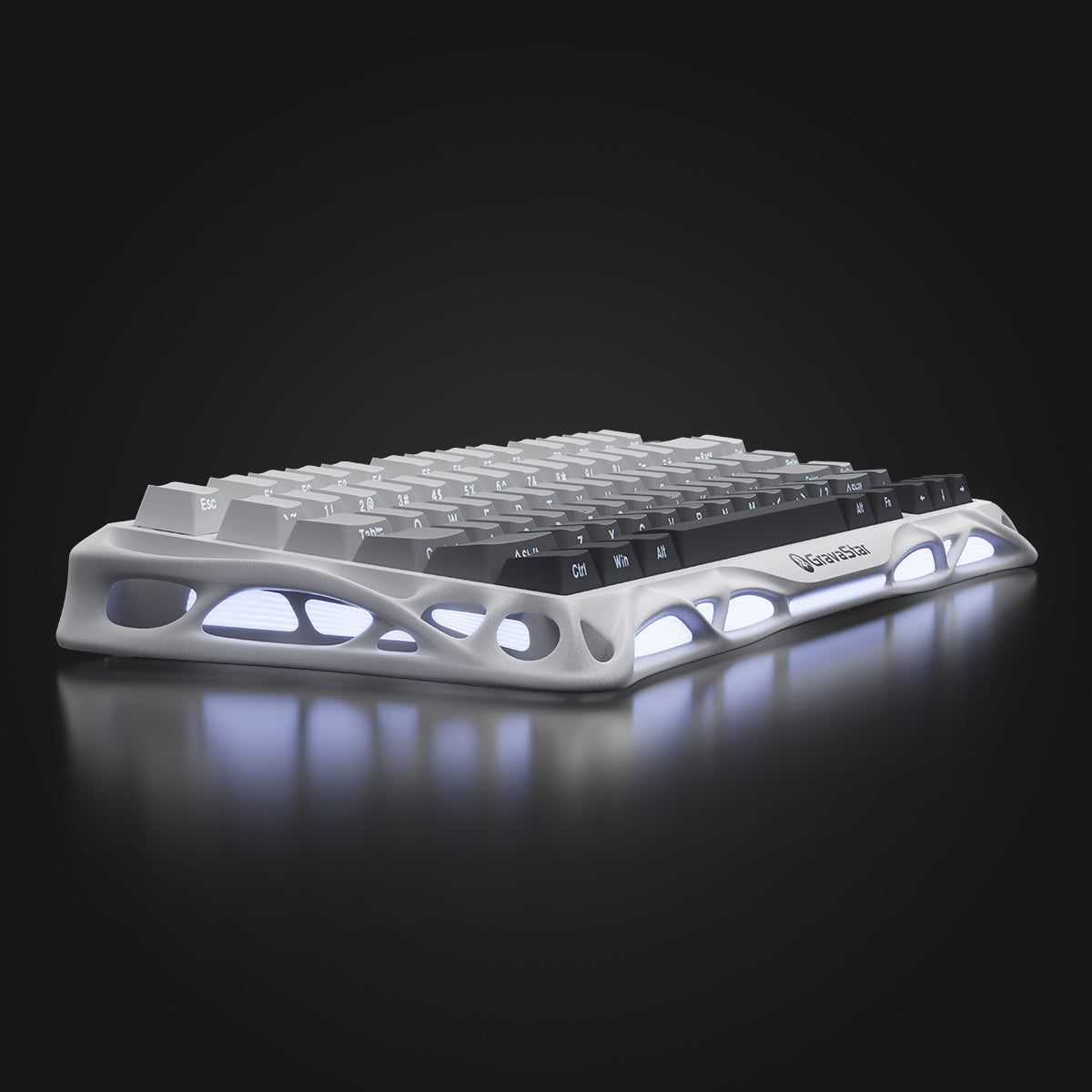 Mercury K1 Gaming-Tastatur – Verlauf-Weiß
Stilvolle 75% mechanische Gaming-Tastatur in elegantem Verlauf-Weiß mit Gradient-Design und RGB-Beleuchtung
Erleben Sie Gaming in seiner reinsten Form mit der Mercury K1 in elegantem Verlauf-Weiß. Diese stilvolle Gaming-Tastatur vereint minimalistisches Gradient-Design mit professioneller Performance – perfekt für deutsche Gamer, die Wert auf Ästhetik und Funktionalität legen.