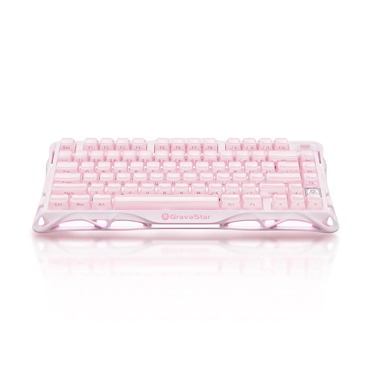 Mercury K1 Gaming-Tastatur – Sakura-Rosa-Sonderedition
Elegante 75% mechanische Gaming-Tastatur in zarter Sakura-Rosa Sonderedition
Erleben Sie Gaming-Eleganz in ihrer schönsten Form mit der Mercury K1 in der exklusiven Sakura-Rosa-Sonderedition. Diese premium 75% Gaming-Tastatur vereint japanische Kirschblüten-Ästhetik mit professioneller Gaming-Performance – perfekt für deutsche Gamer, die Wert auf Stil und Funktionalität legen.