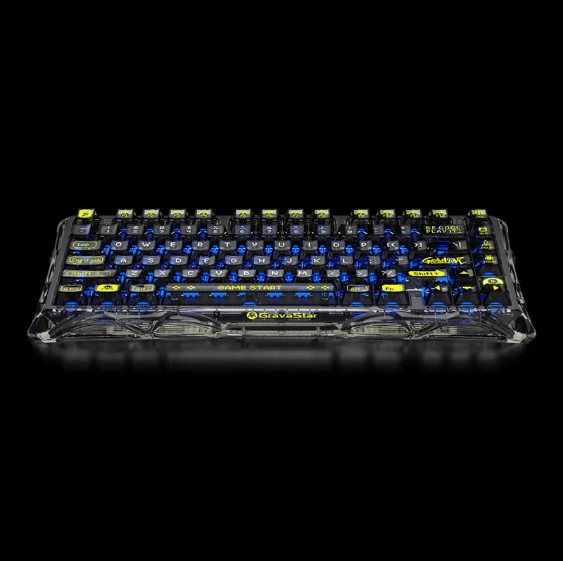Mercury K1 Lite Gaming-Tastatur – Transparent-Schwarz
Kompakte 75% mechanische Gaming-Tastatur mit transparentem Design und 8000mAh Langzeit-Akku
Entdecken Sie die perfekte Balance zwischen Stil und Leistung mit der Mercury K1 Lite in elegantem Transparent-Schwarz. Diese kompakte 75% Gaming-Tastatur vereint futuristisches transparentes Design mit professioneller Gaming-Performance – perfekt für deutsche Gamer, die Wert auf Effizienz und Ästhetik legen.