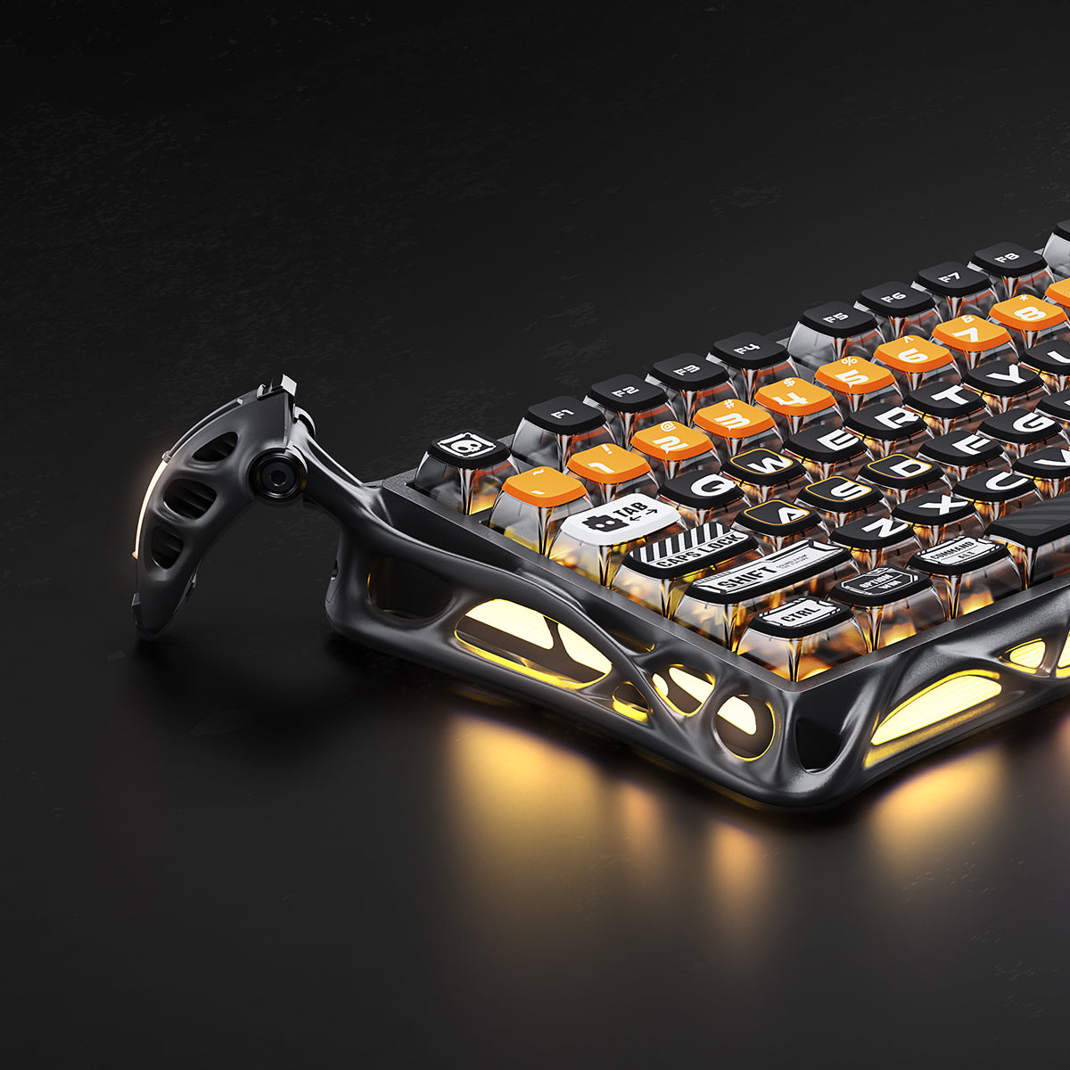Mercury K1 Pro Gaming-Tastatur – Cyberlicht
Premium 75% mechanische Gaming-Tastatur mit revolutionärer Cyberlicht-Technologie und Hot-Swap Features
Entdecken Sie die Mercury K1 Pro Cyberlicht – Ihre ultimative Gaming-Tastatur für anspruchsvolle deutsche Gamer. Diese premium 75% mechanische Tastatur vereint futuristische Cyberlicht-Technologie mit professioneller Gaming-Performance – perfekt für Gamer, die das Außergewöhnliche suchen.
