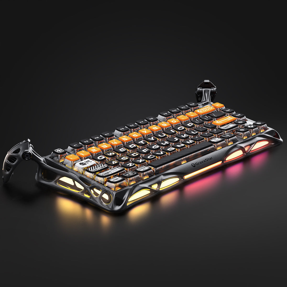 Mercury K1 Pro Gaming Keyboard Cyberlight | 75% Mechanical Hot