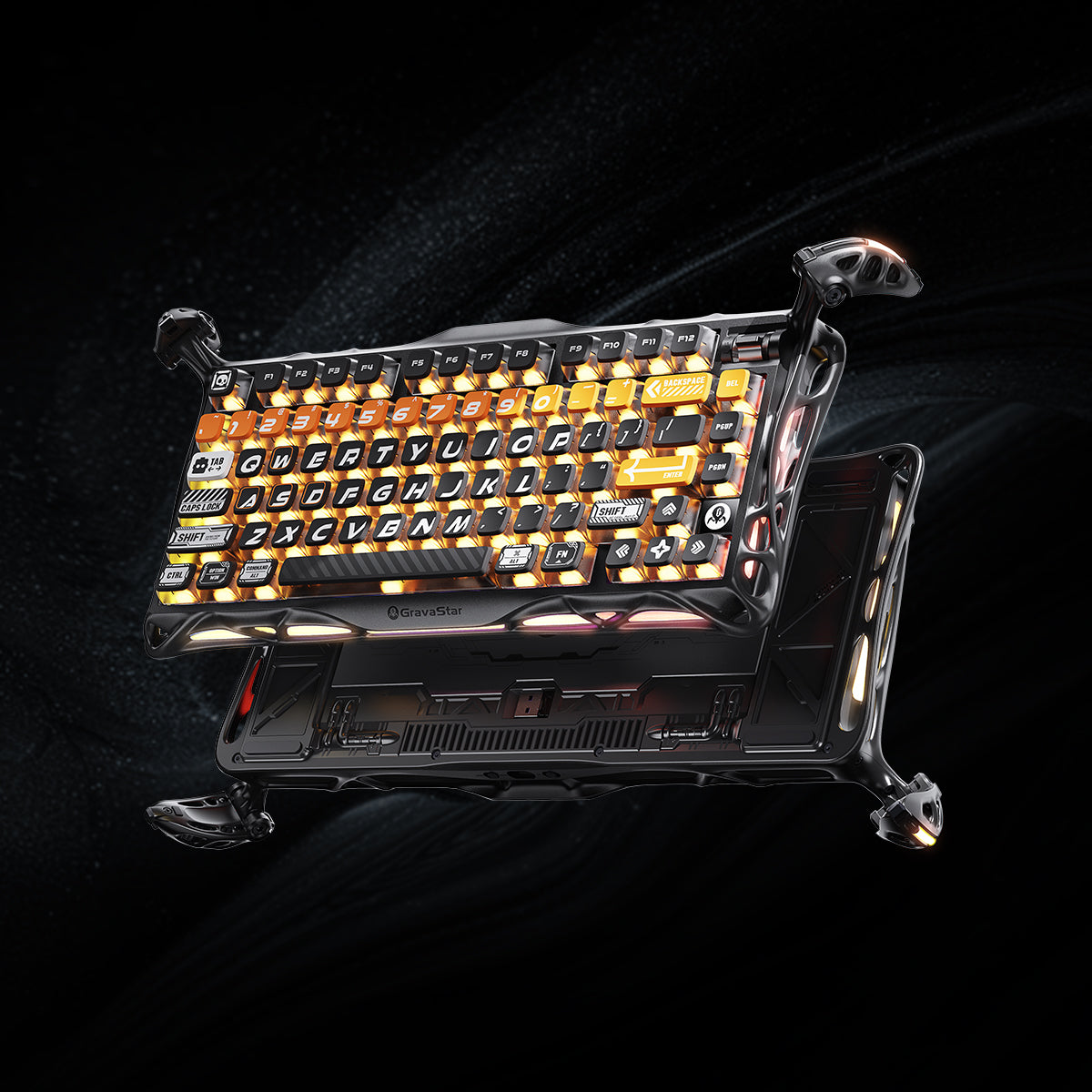 Mercury K1 Pro Gaming-Tastatur – Cyberlicht
Premium 75% mechanische Gaming-Tastatur mit revolutionärer Cyberlicht-Technologie und Hot-Swap Features
Entdecken Sie die Mercury K1 Pro Cyberlicht – Ihre ultimative Gaming-Tastatur für anspruchsvolle deutsche Gamer. Diese premium 75% mechanische Tastatur vereint futuristische Cyberlicht-Technologie mit professioneller Gaming-Performance – perfekt für Gamer, die das Außergewöhnliche suchen.