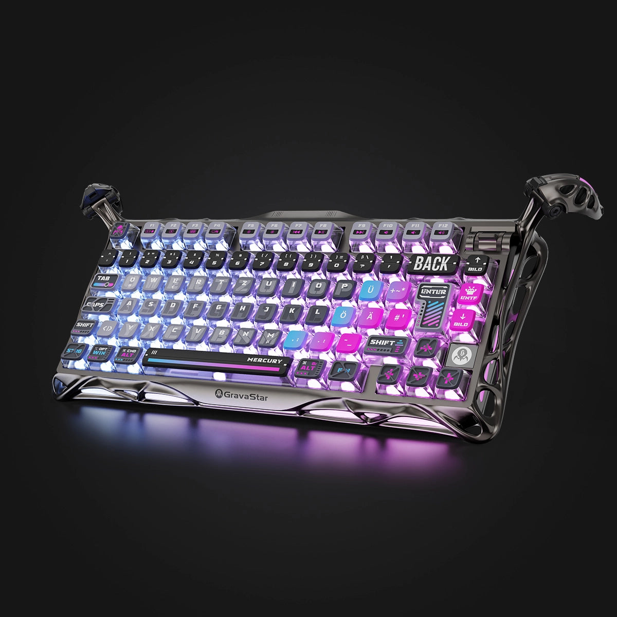 Mercury K1 Pro Mechanisch – Cyberpunk Sonderedition
