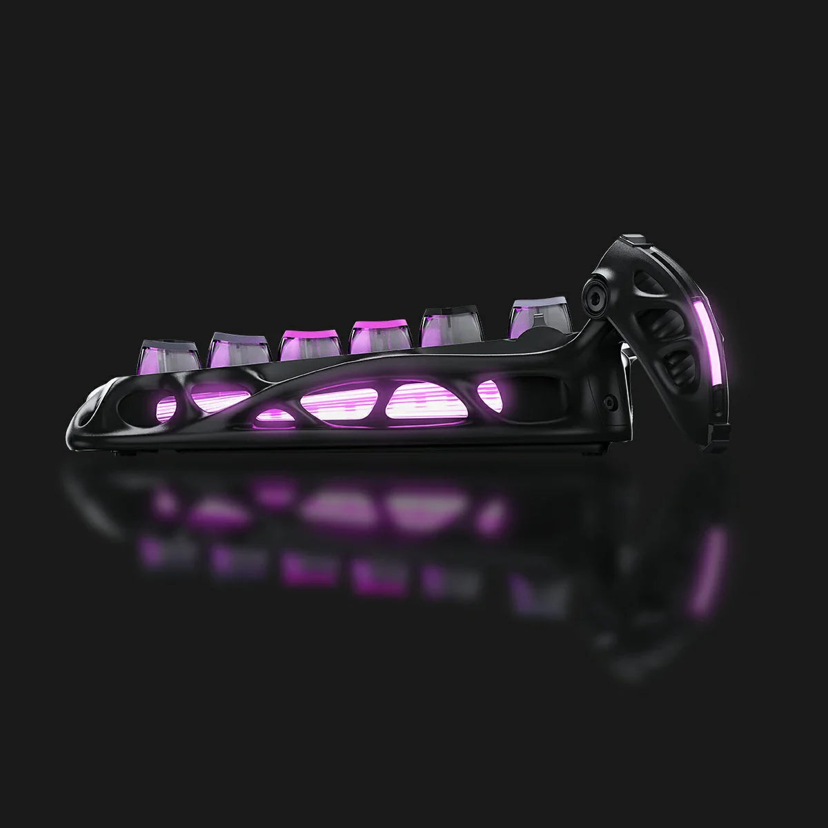 Mercury K1 Pro Gaming-Tastatur – Galaxie-Schwarz
Premium 75% mechanische Gaming-Tastatur in mystischem Galaxie-Schwarz mit kosmischen Sterneneffekten und Hot-Swap Technologie
Tauchen Sie ein in die Unendlichkeit des Gamings mit der Mercury K1 Pro in mystischem Galaxie-Schwarz. Diese Premium-Gaming-Tastatur vereint kosmische Ästhetik mit erdgebundener Präzision für ein Gaming-Erlebnis jenseits aller Grenzen – perfekt für deutsche Gaming-Enthusiasten, die nach den Sternen greifen.