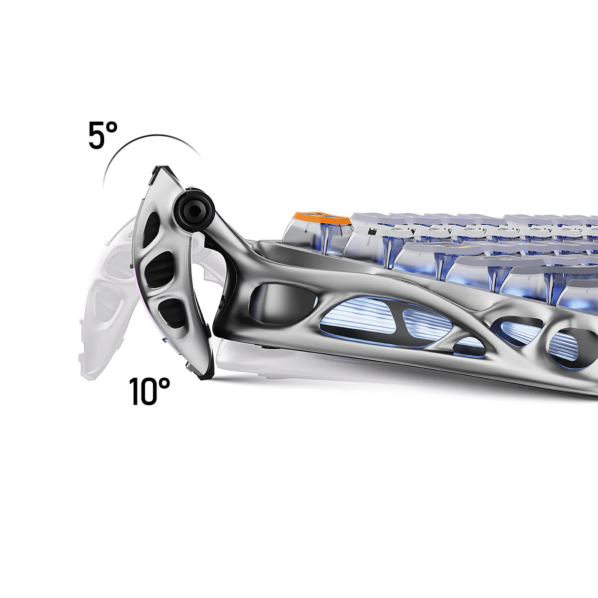 Mercury K1 Pro Gaming-Tastatur – Weltraum-Silber
Premium 75% mechanische Gaming-Tastatur in futuristischem Weltraum-Silber mit Hot-Swap Technologie
Entdecken Sie Gaming-Perfektion in ihrer elegantesten Form mit der Mercury K1 Pro in futuristischem Weltraum-Silber. Diese premium 75% mechanische Gaming-Tastatur vereint interstellares Design mit modernster Gaming-Technologie – perfekt für deutsche Gaming-Profis, die Wert auf Stil und Performance legen.