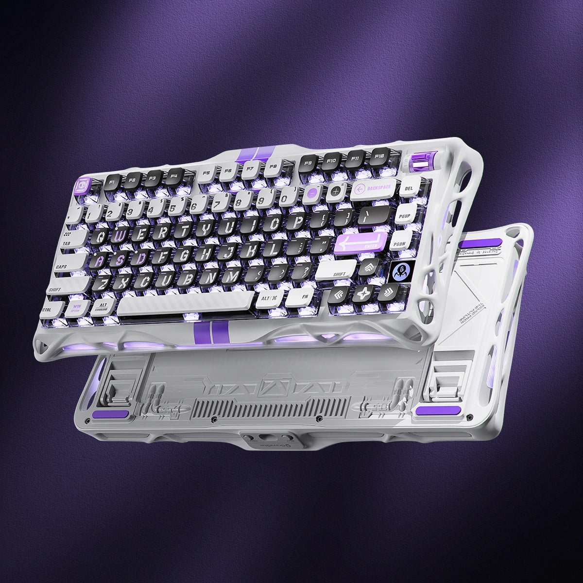 Mercury V75 Gaming-Tastatur – Stealth-Schwarz/Mecha-Grau
Premium 75% Hall-Effekt Gaming-Tastatur in Stealth-Schwarz und Mecha-Grau mit magnetischen Gateron Jade Pro-Schaltern und 8000Hz Polling-Rate
Erleben Sie Gaming-Performance der nächsten Generation mit der Mercury V75 in elegantem Stealth-Schwarz oder kraftvollem Mecha-Grau. Diese revolutionäre Hall-Effekt Gaming-Tastatur vereint High-End-Design mit modernster Magnet-Schalter-Technologie – perfekt für deutsche Gaming-Profis und Esports-Enthusiasten.