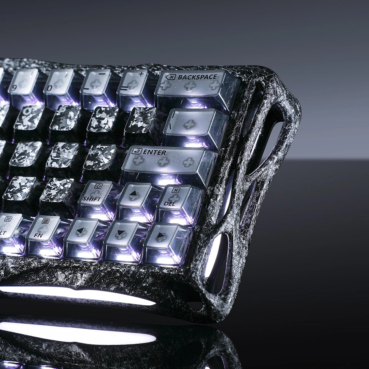 Mercury V60 Pro Hall Effect – Cyber Frost Black