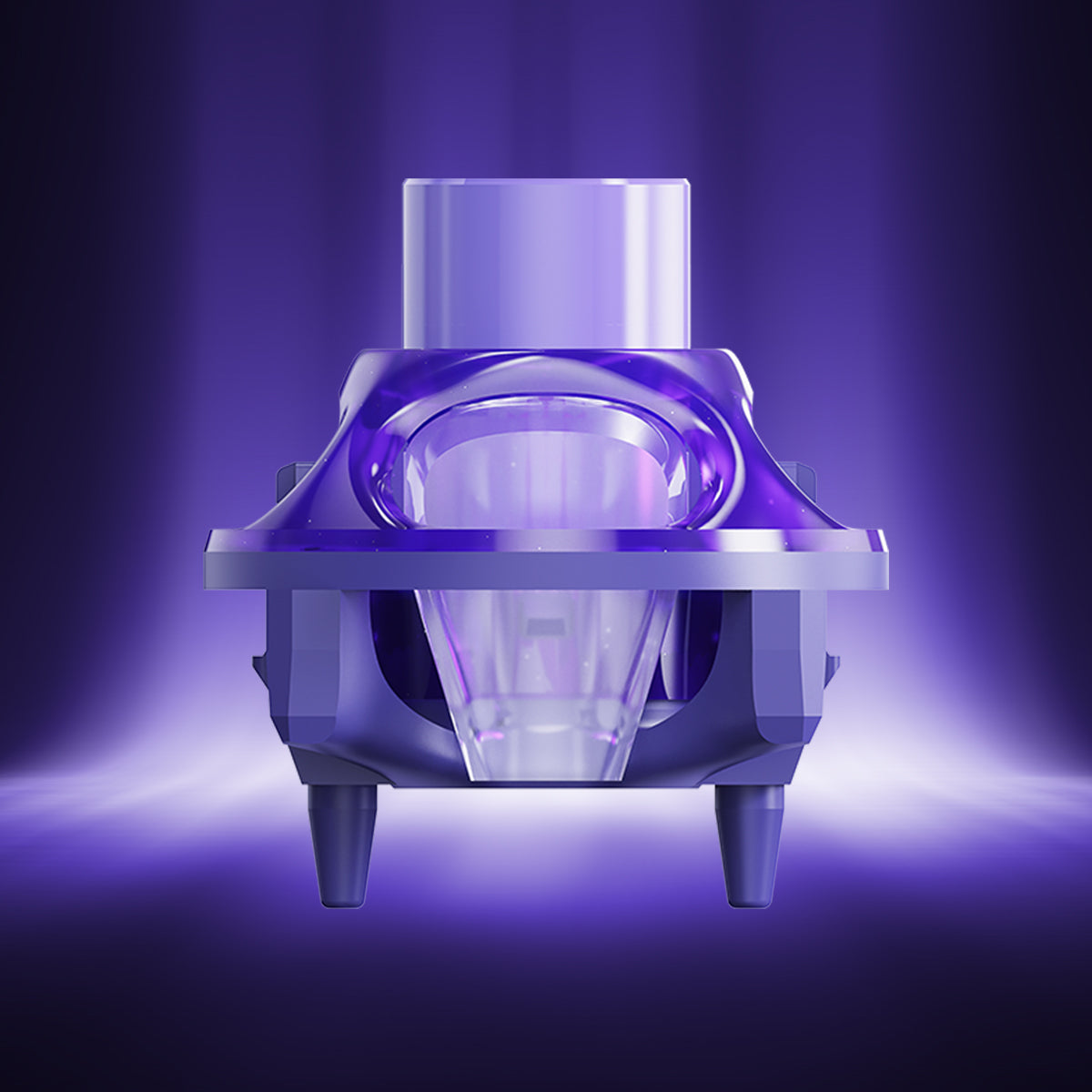 GravaStar UFO Magnetic Switch - Hall Effect Switches for V Series (Purple/Silver)