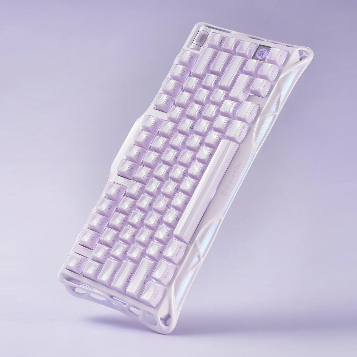 Mercury K1 Lavender Purple 75% Mechanical Gaming Keyboard Kailh