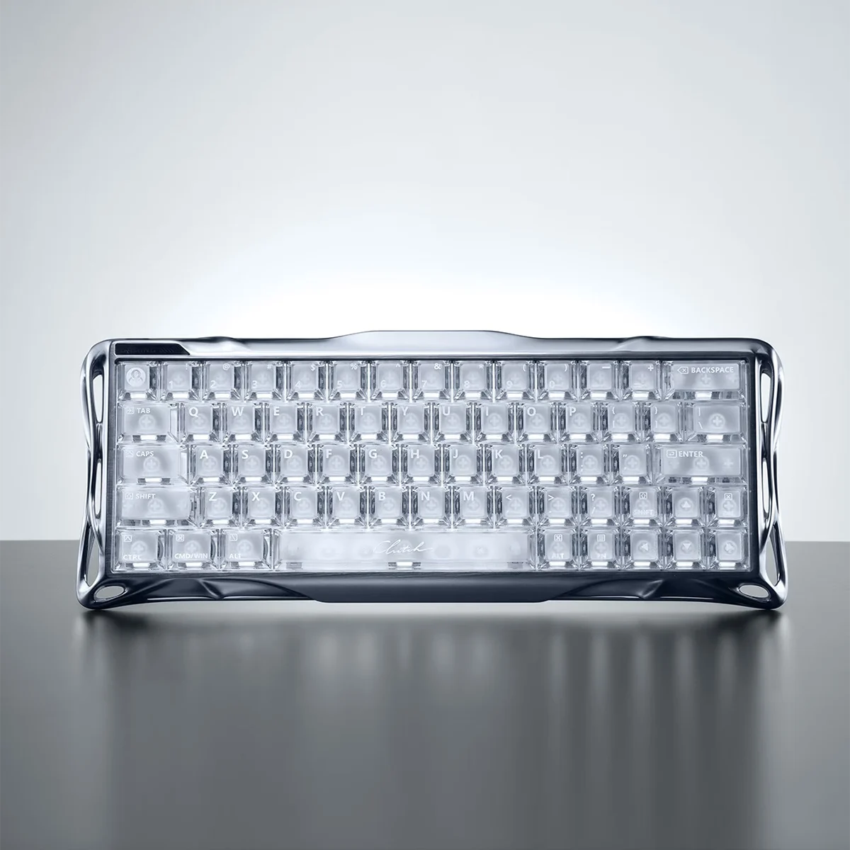 Mercury V60 Pro Hall-Effekt – Stahlgrauer Rauch / Silberfrost