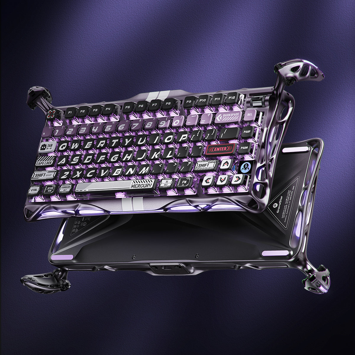 Mercury V75 Pro – Eisen-Violett