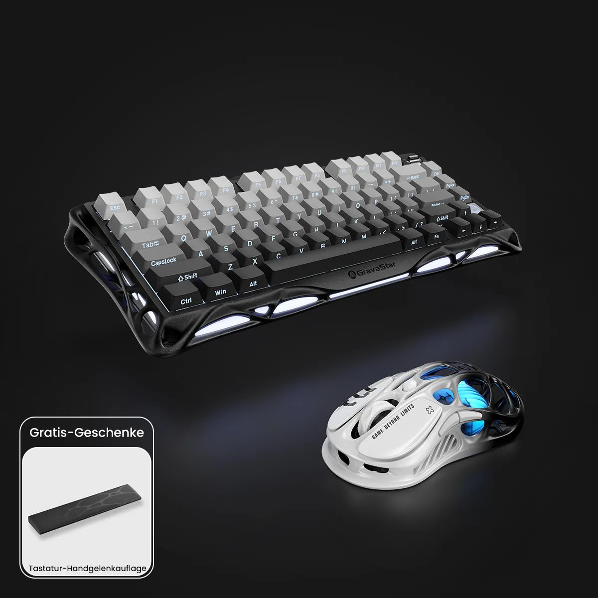 GravaStar Pro Gaming Set – Gradient Black