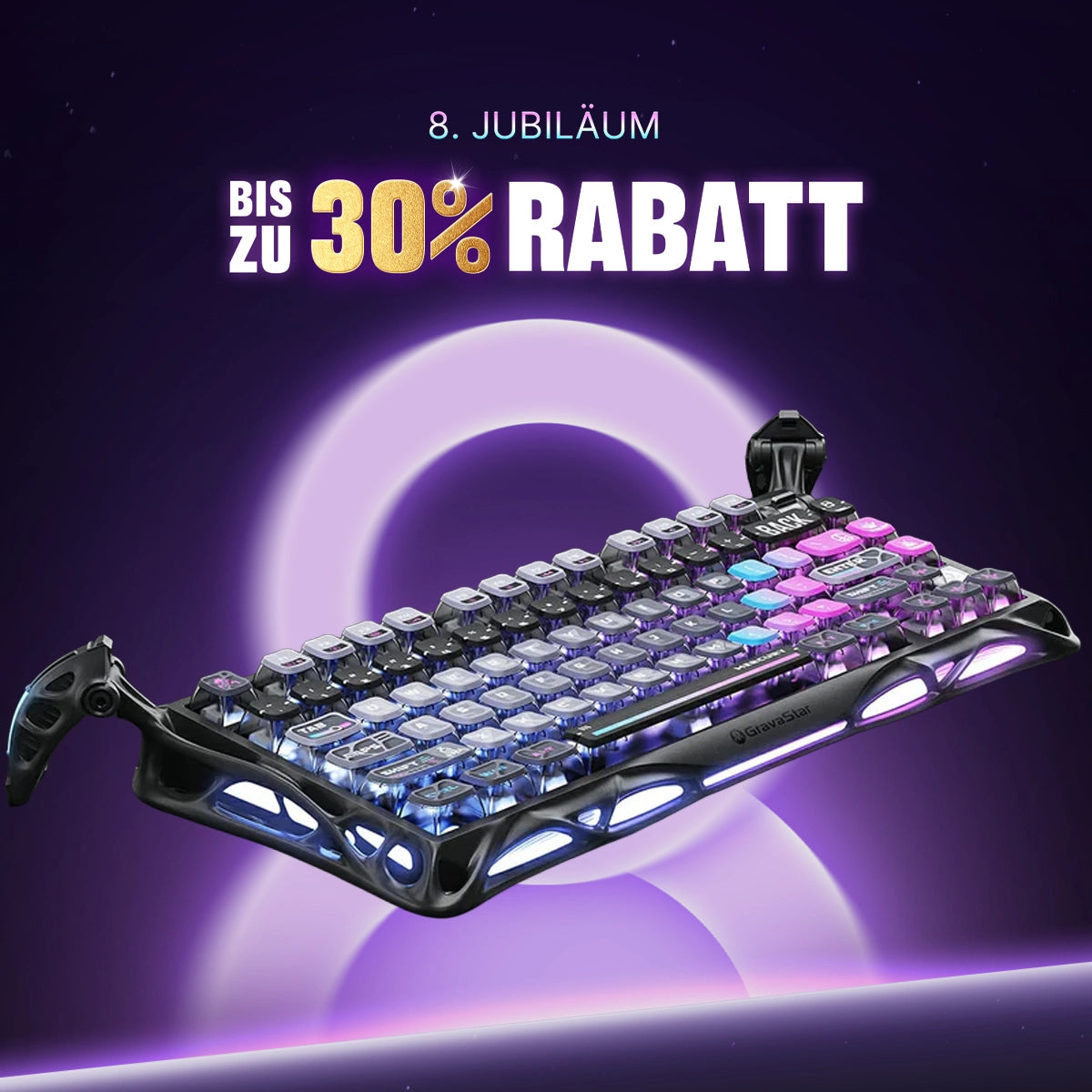 Mercury K1 Pro Mechanical - Galaxy Black