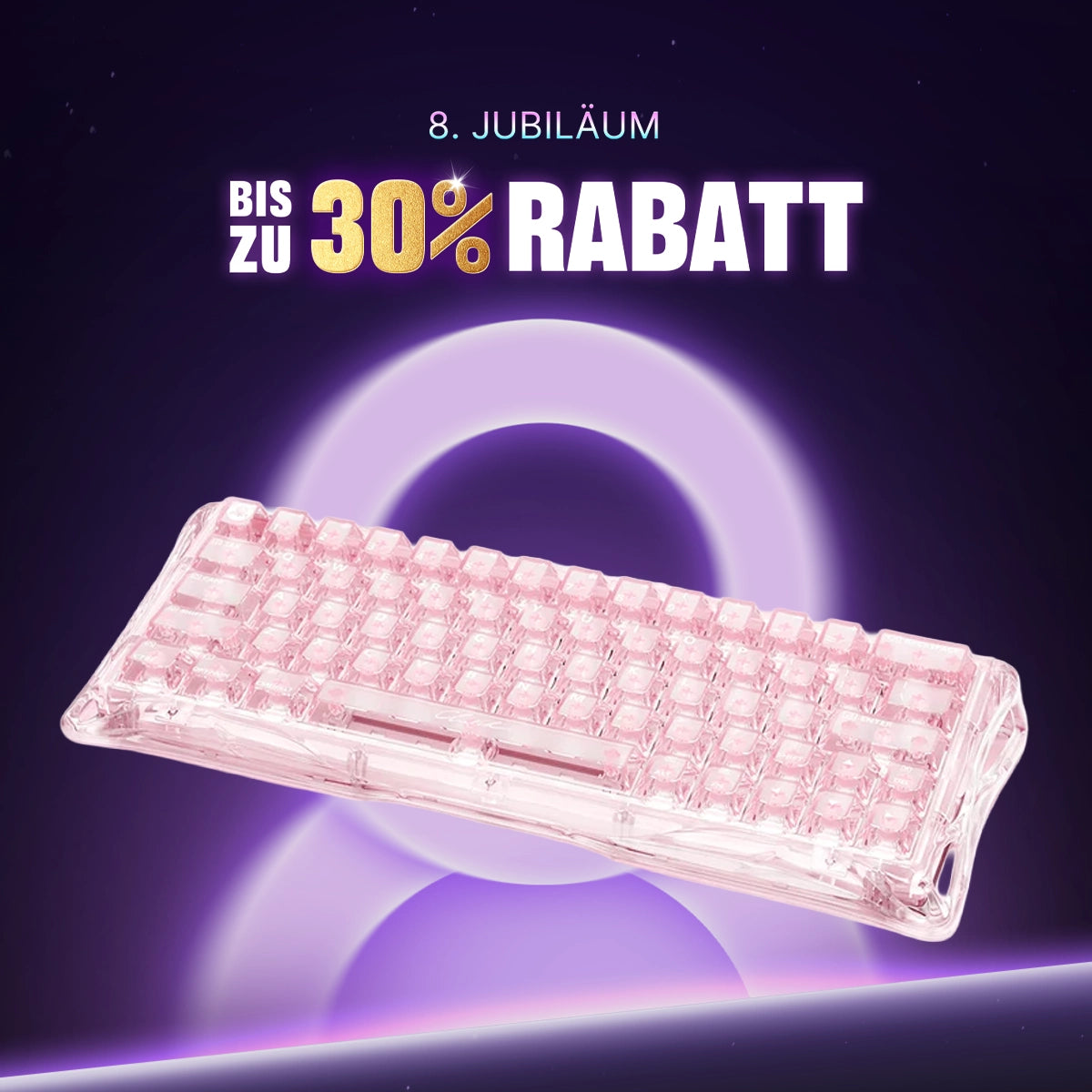 Mercury V60 Hall-Effekt – Kristall Rosa