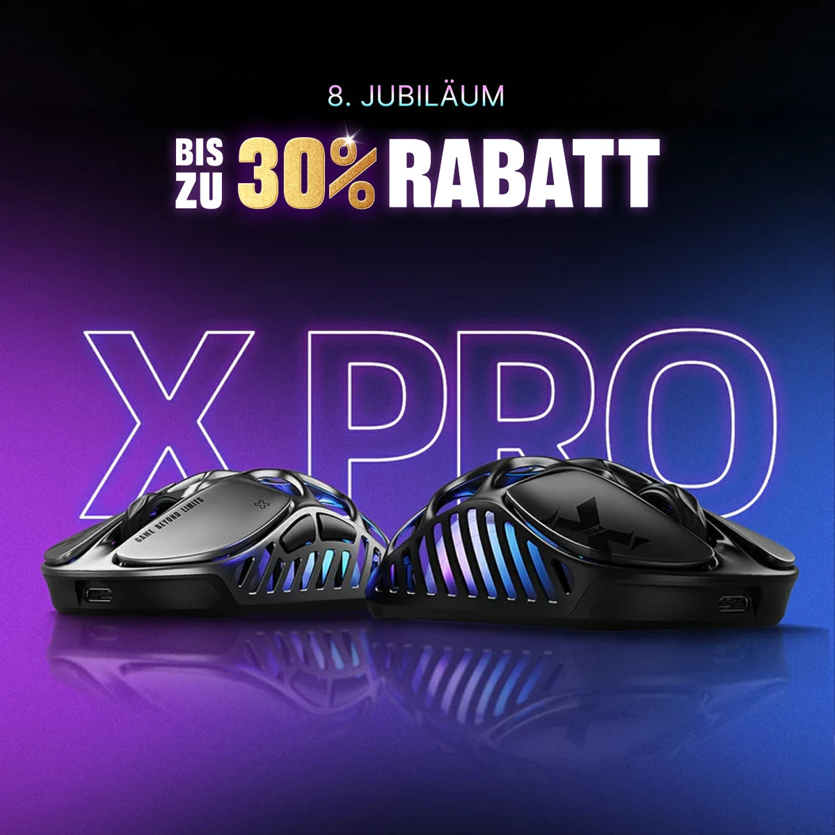 Mercury X Pro – 8K Kabellose Gaming-Maus