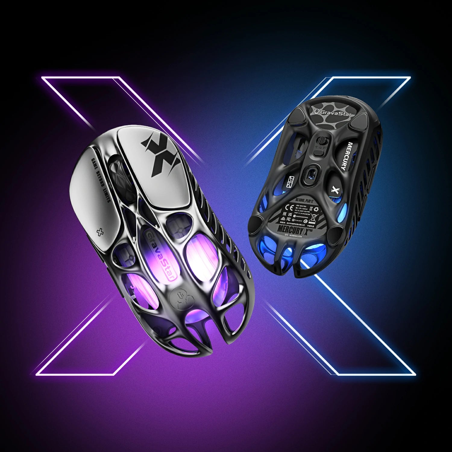 Mercury X – Kabellose Gaming-Maus