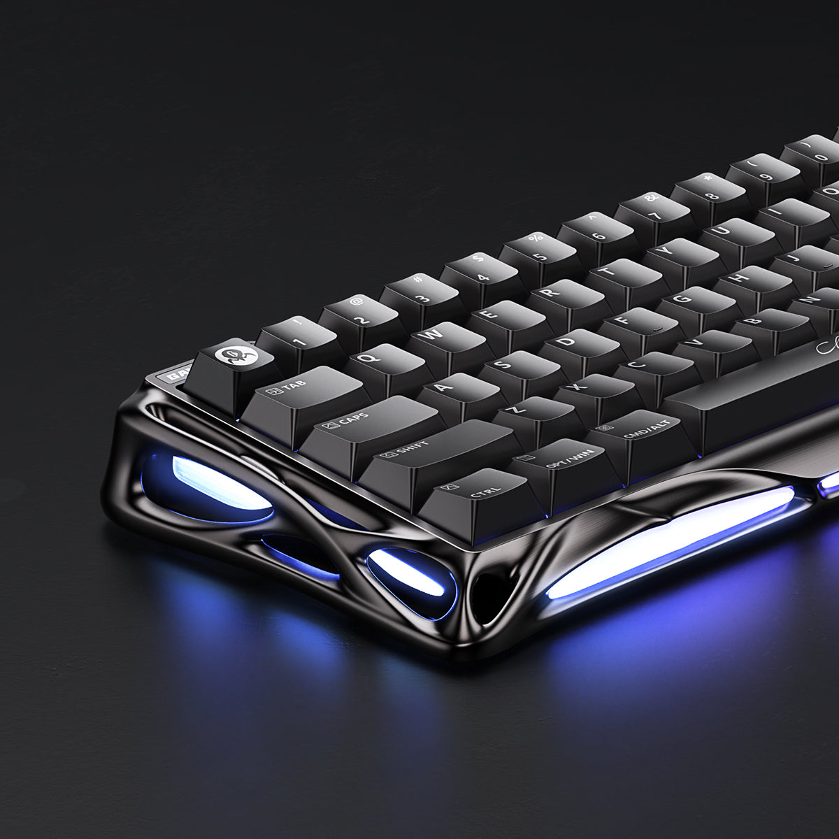 Mercury V60 Pro Deluxe – Gaming-Tastatur mit Tastenkappen-Set