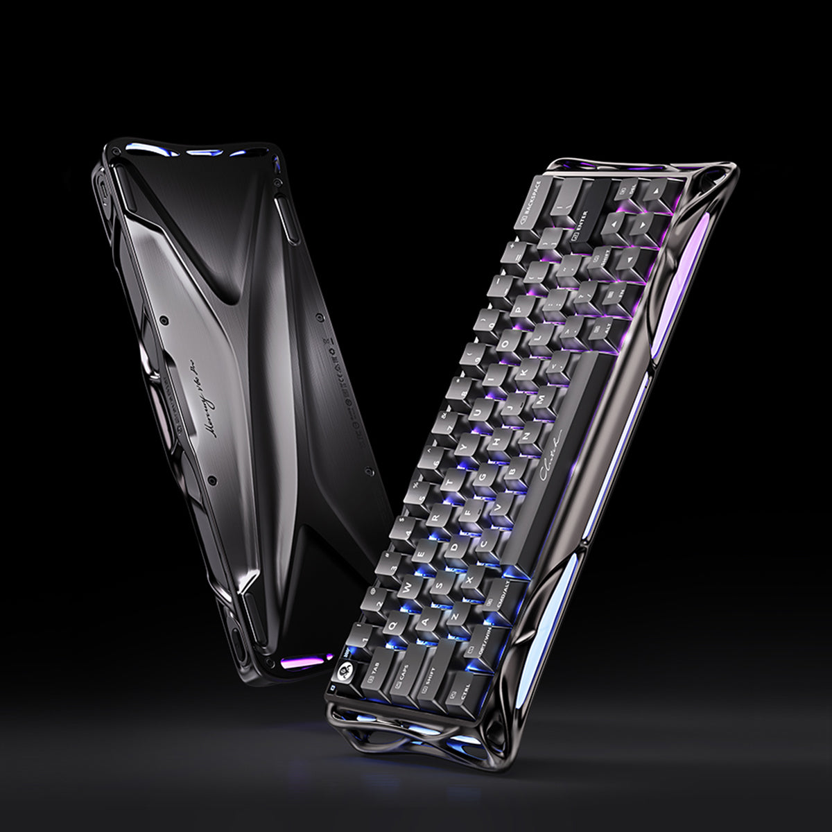 GravaStar V60 Pro Deluxe-Gaming-Komplettset mit Tastenkappen-Set