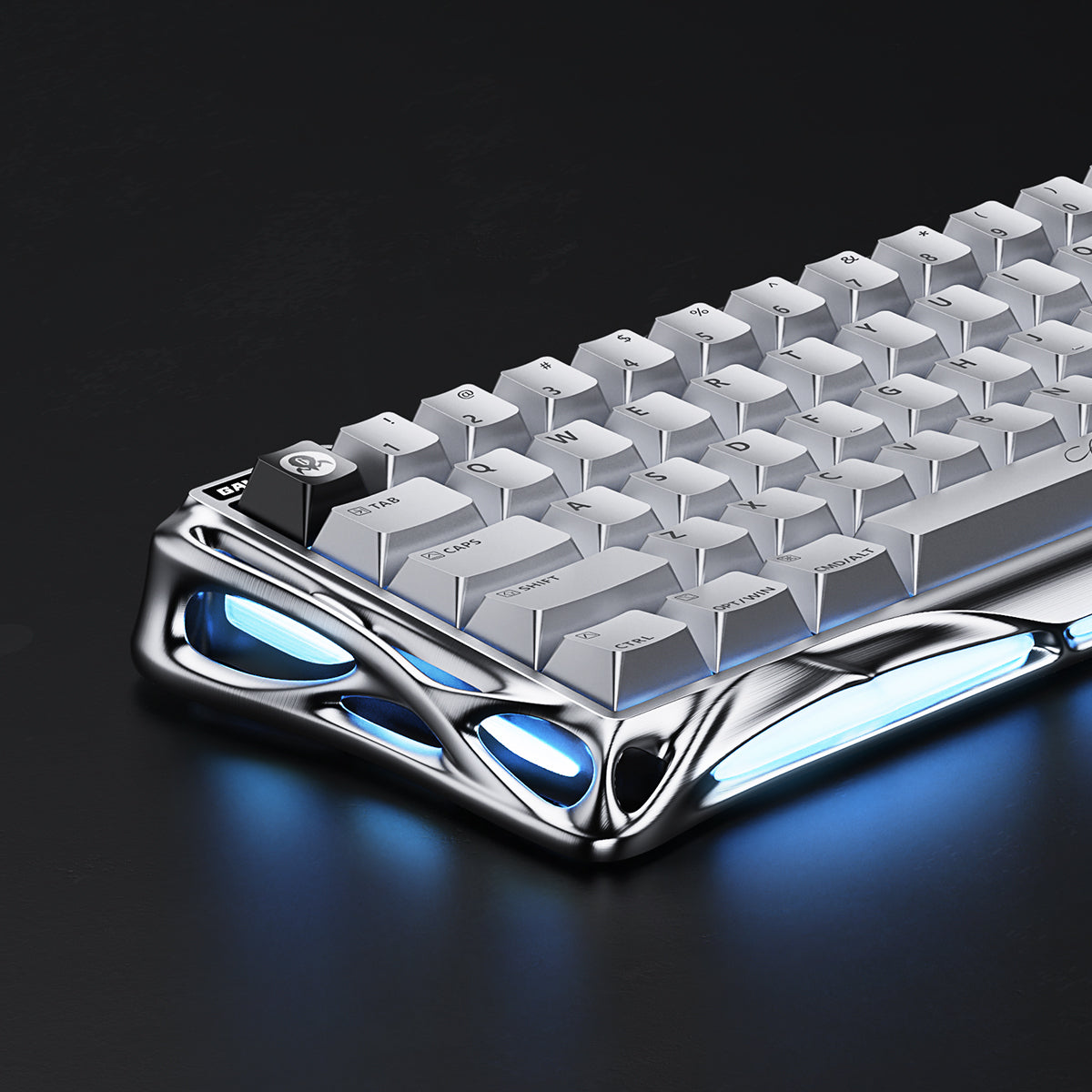 Mercury V60 Pro Deluxe – Gaming-Tastatur mit Tastenkappen-Set