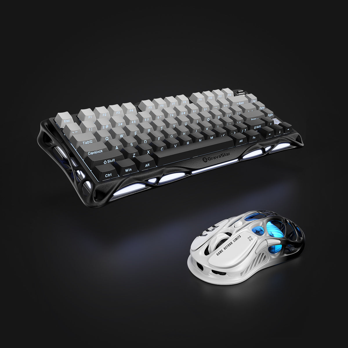 GravaStar Pro-Gaming-Set – Verlauf-Schwarz