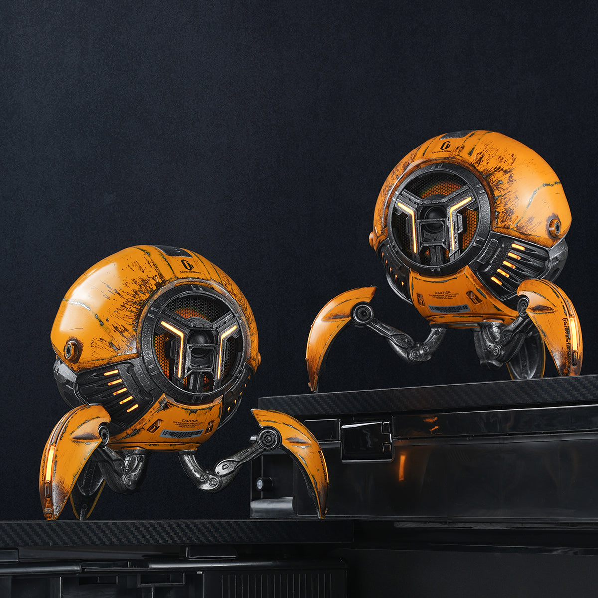 GravaStar Mars Pro Gaming-Lautsprecher Set-Kampfgelb