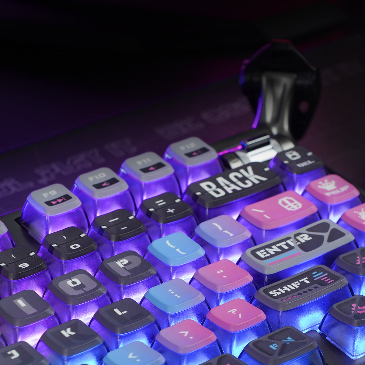 GravaStar Keycaps Cyberpunk Design (without keyboard)