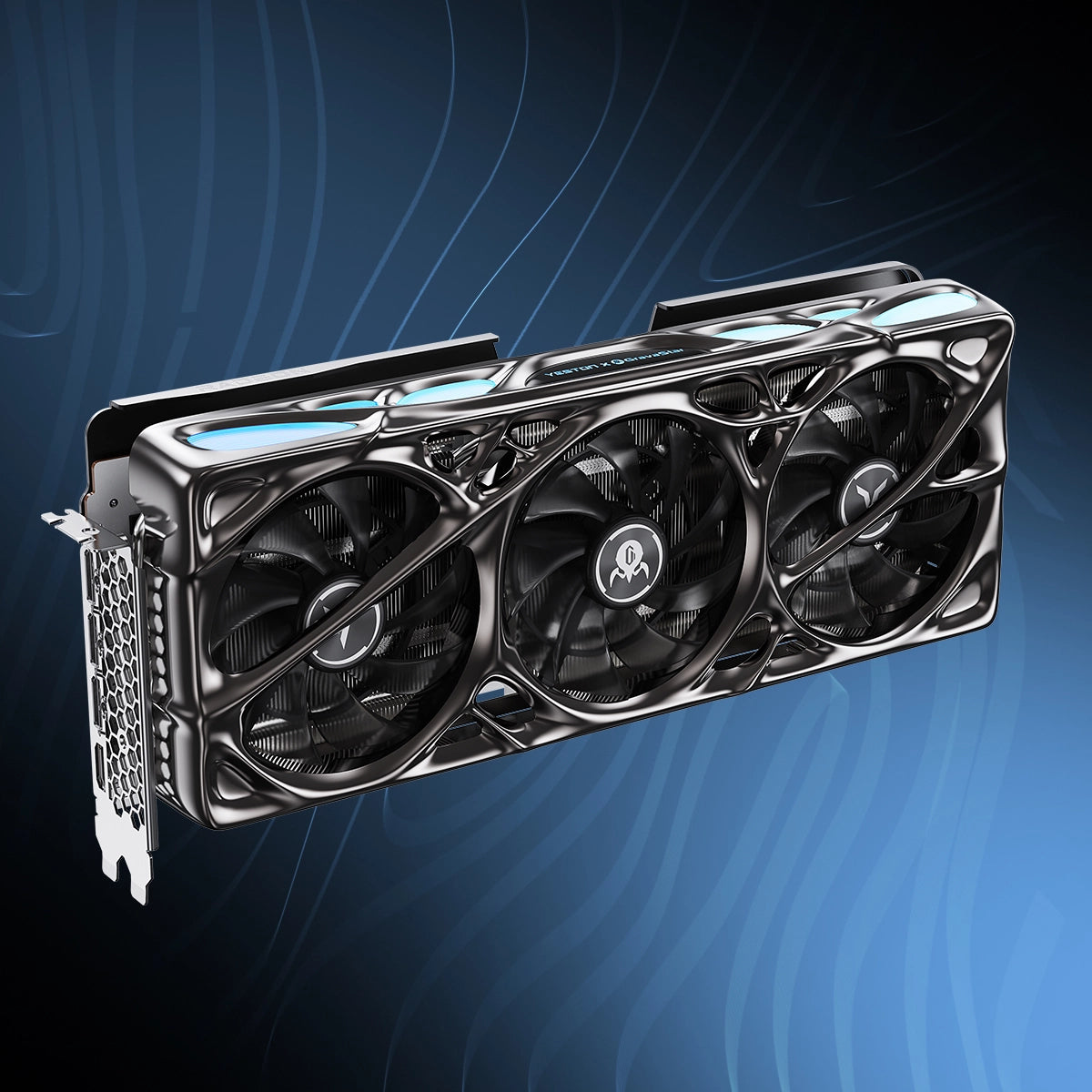 Yeston x GravaStar AMD RADEON RX 9070 XT 16G GDDR6 Mercury Nova OC