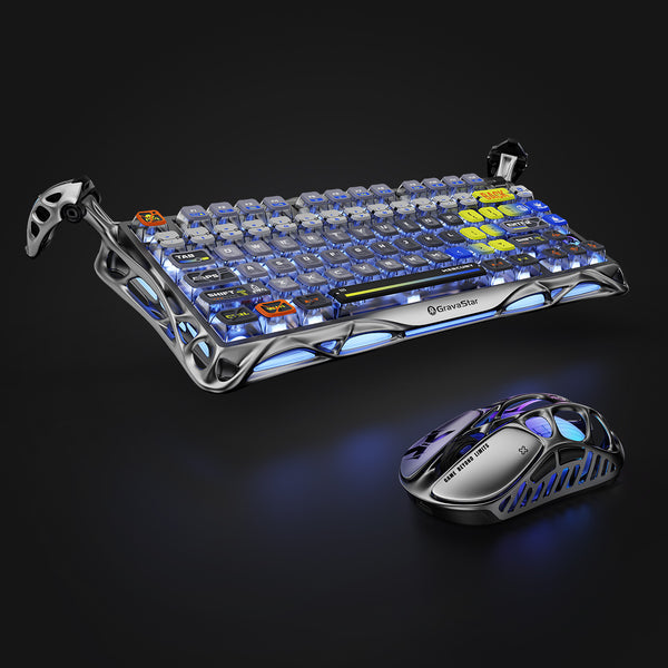 GravaStar Ultimate-Gaming-Set – Weltraum-Silber

Futuristisches Gaming-Bundle mit interstellarem Weltraum-Silber Design für ultimative Performance

Steigern Sie Ihr Gaming-Erlebnis mit dem GravaStar Ultimate-Gaming-Set Weltraum-Silber – dem ultimativen Bundle für deutsche Gaming-Profis. Dieses exklusive Set vereint futuristisches interstellares Design mit modernster Gaming-Technologie und bietet alles, was Sie für dominantes Gaming benötigen.