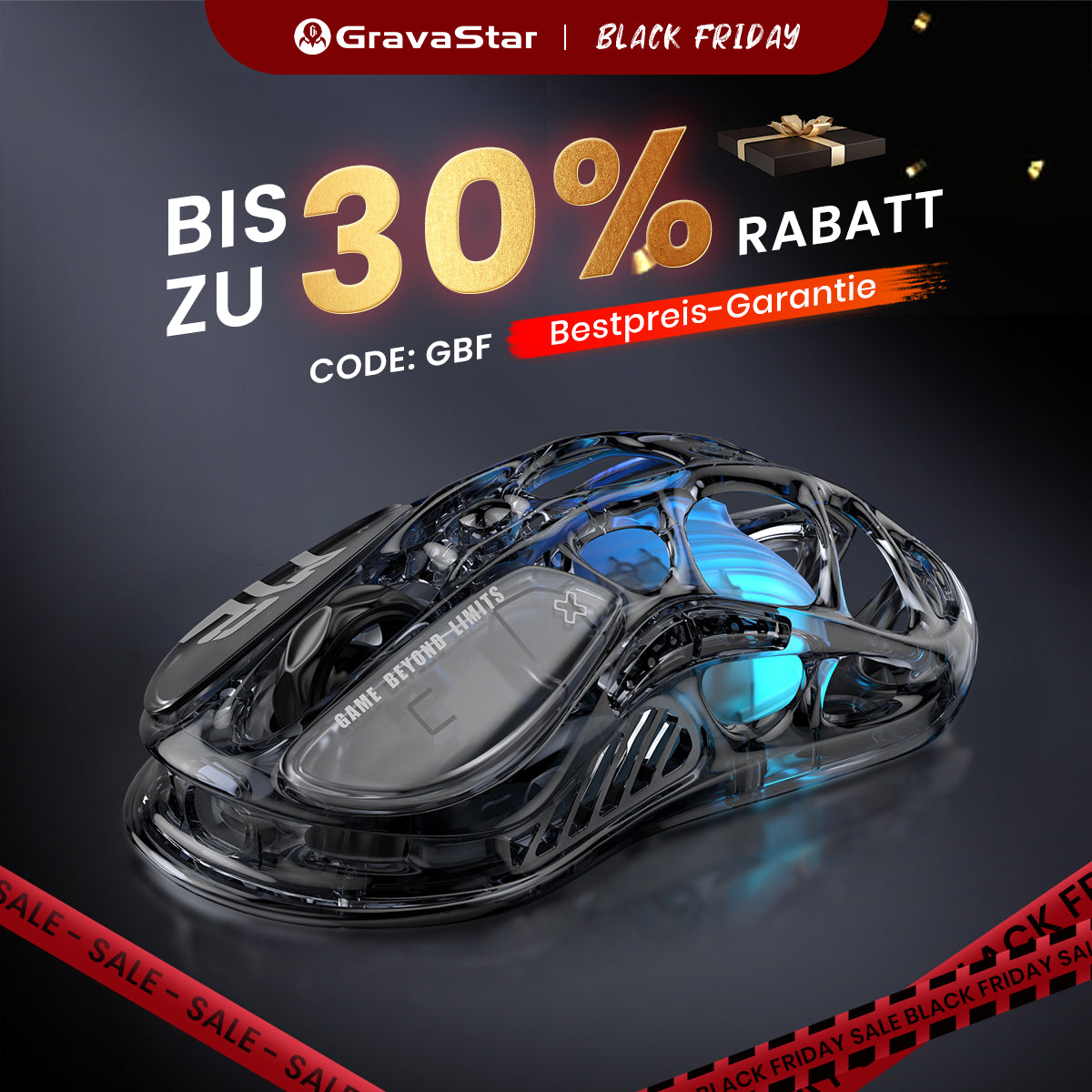 Mercury M2 – Transparent-Schwarz