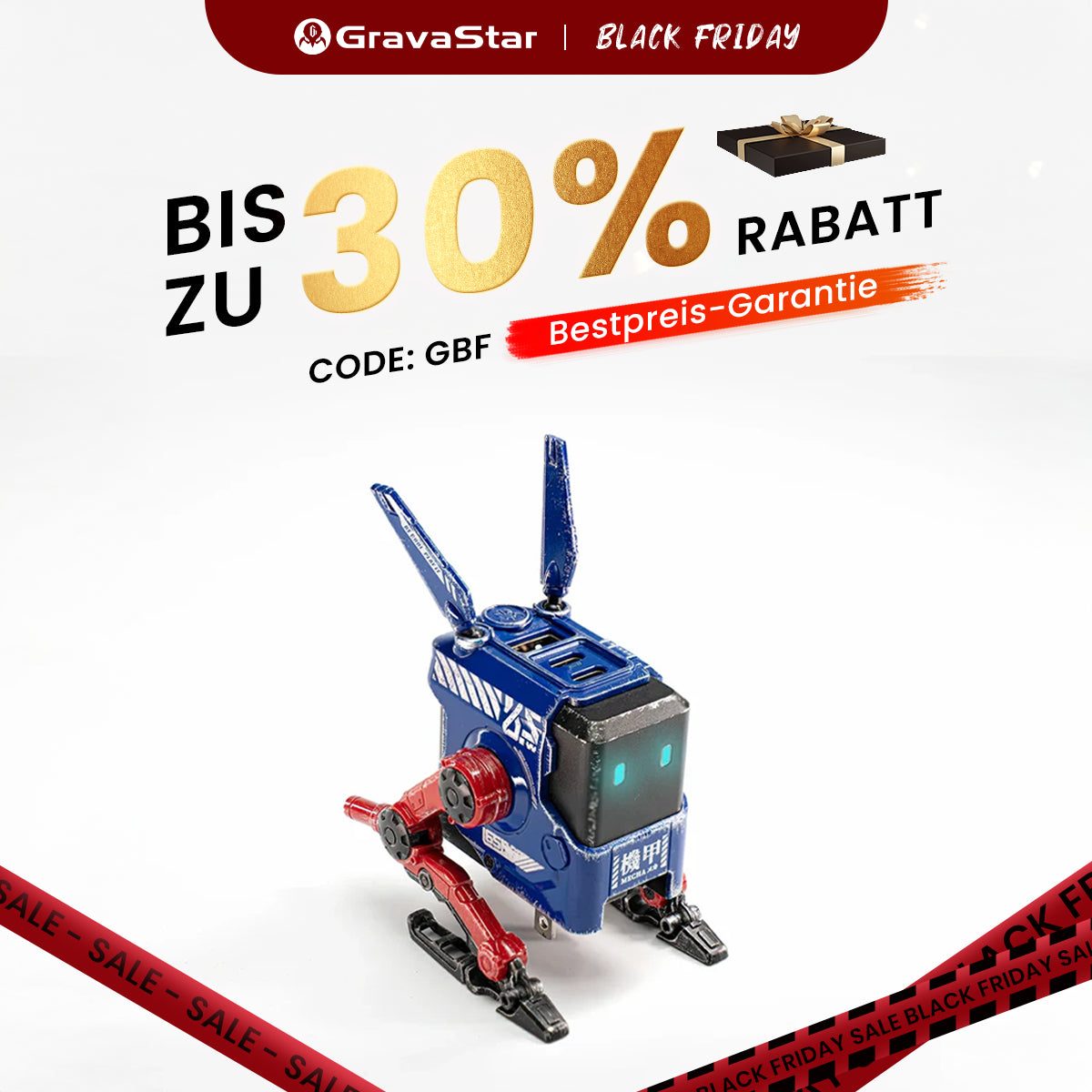 Alpha65 GaN-65W-Schnellladegerät – Kampfblau