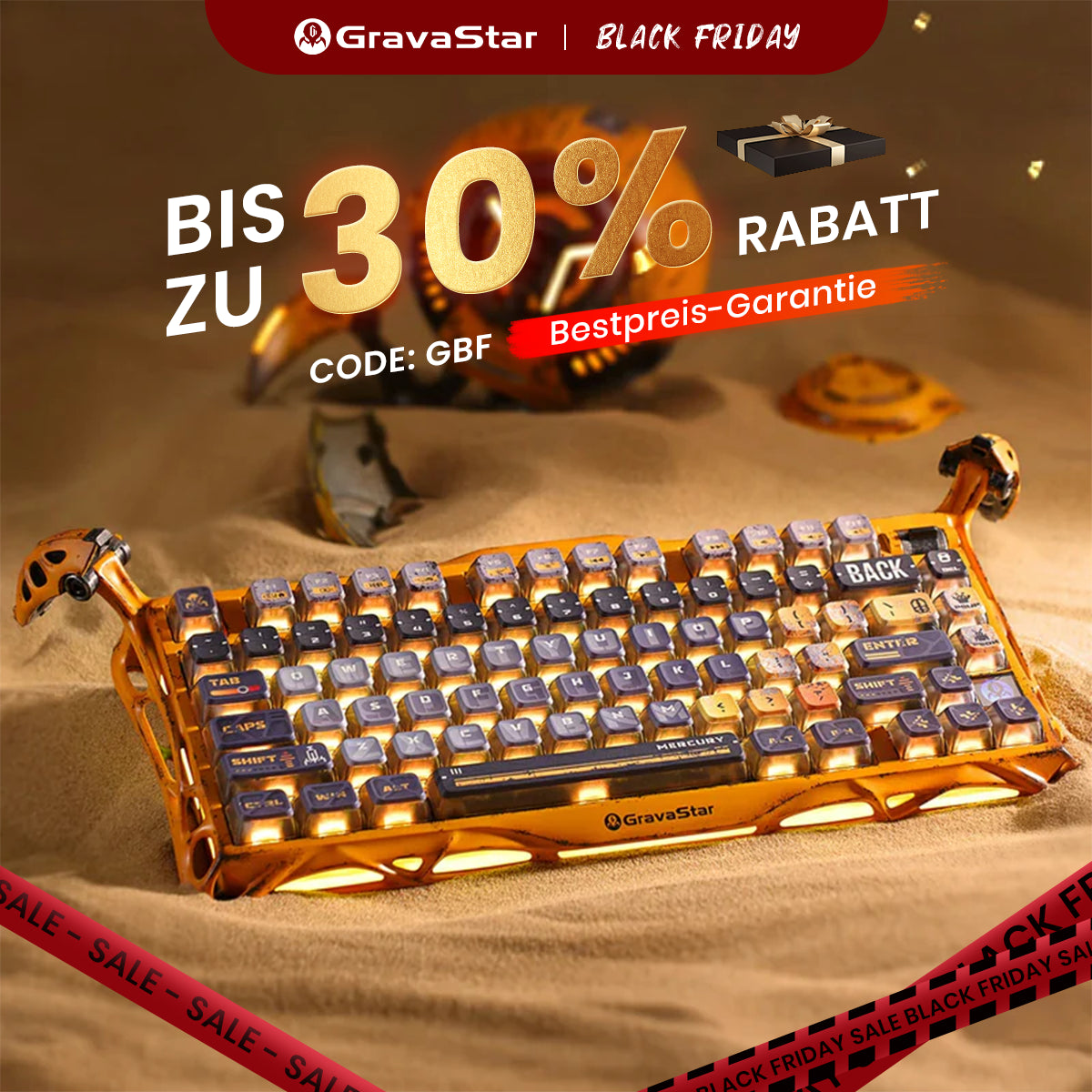 Mercury K1 Pro – Kampfgelb-Sonderedition