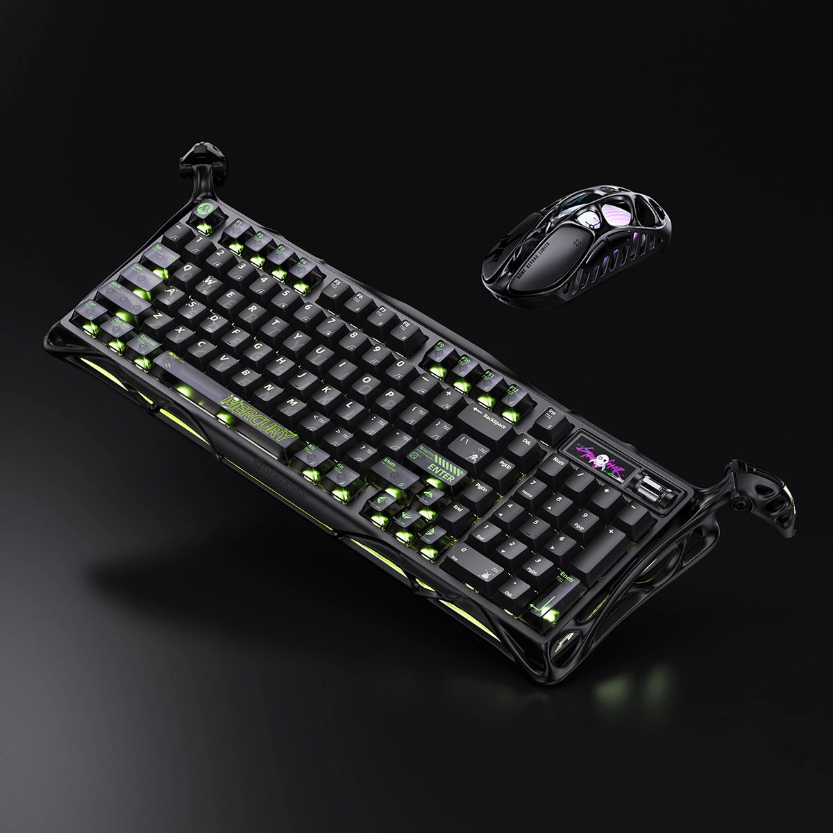 GravaStar K98 Pro Apex Gaming Set - Phantom Black [ANSI Layout]