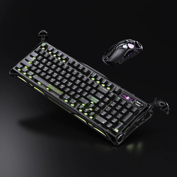 GravaStar K98 Pro Apex-Gaming-Set – Phantom Schwarz [ANSI Layout]