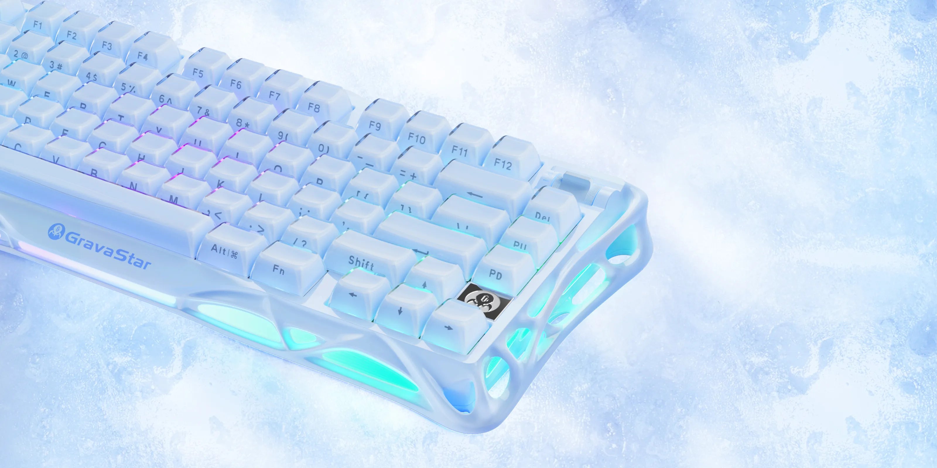 Mercury K Code Mercury K1 Ice Blue Special Edition – Limited Edition Gaming Keyboard ...